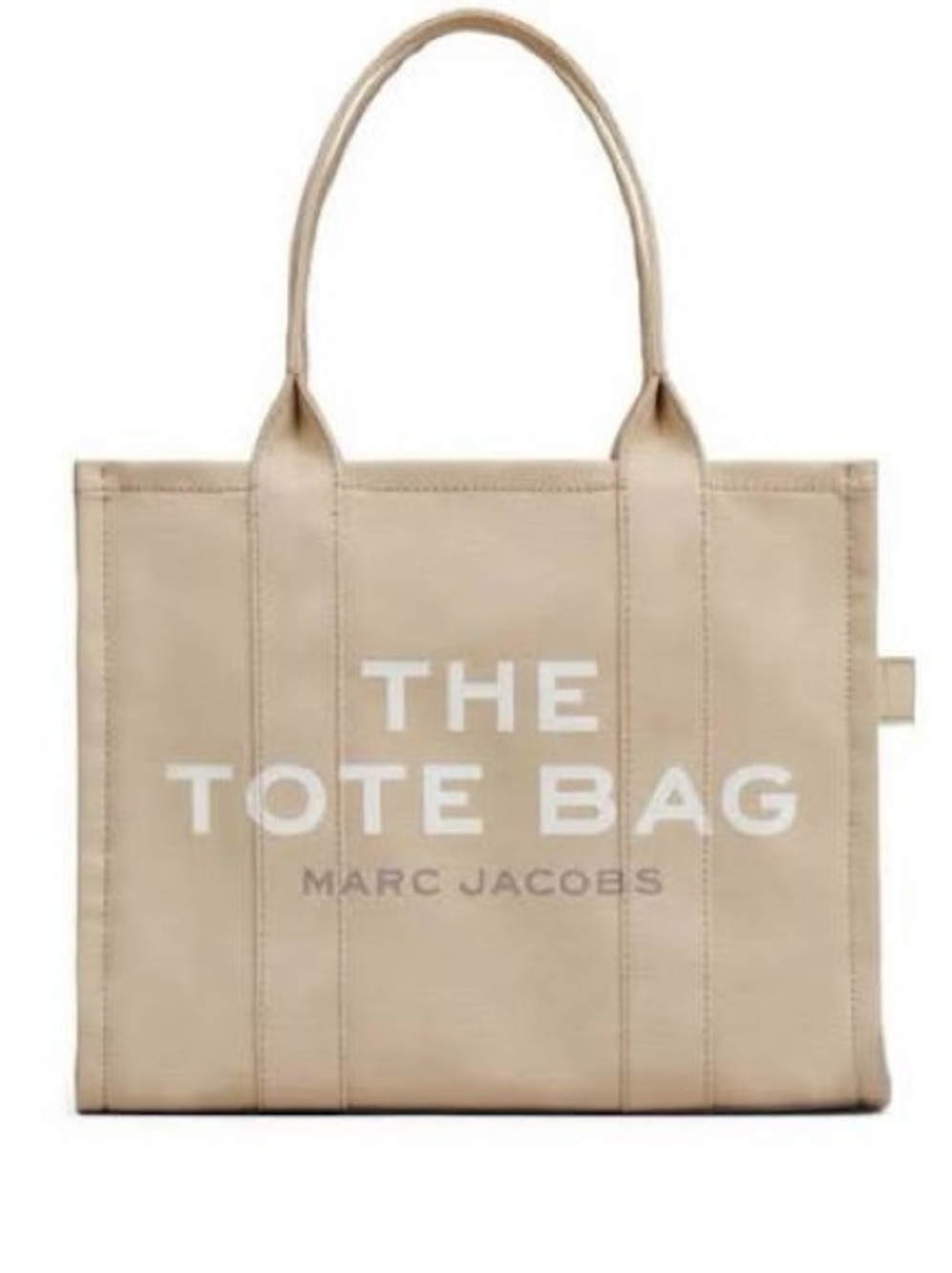 Marc Jacobs Beige Canvas 'The Tote Bag' Large